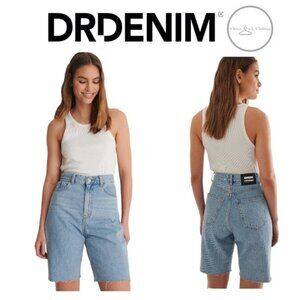DR Denim Echo Shorts Light Blue Size 25